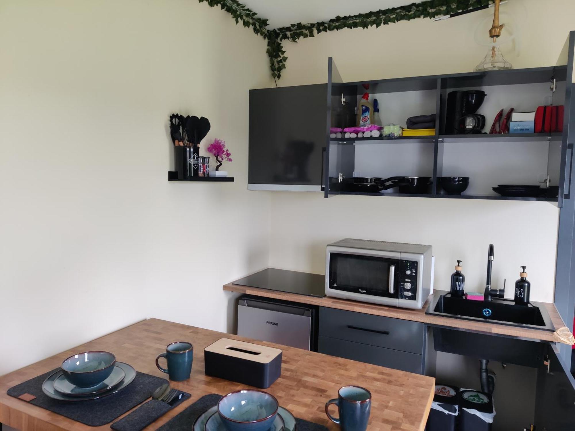 Tiny House Betuwe Apartment Tricht Стая снимка